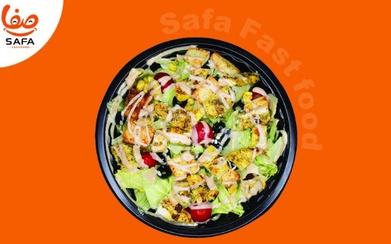 سالاد سزار مرغ گریل